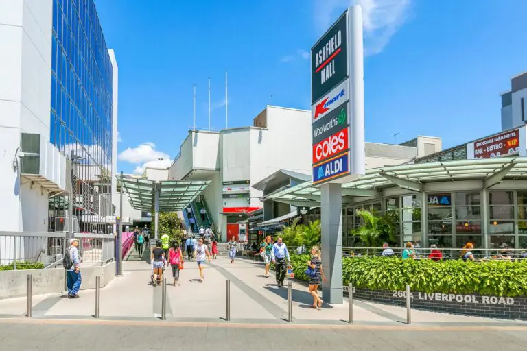 Ashfield shopping mall